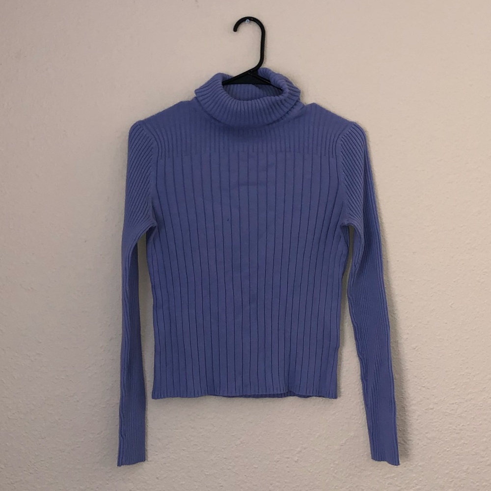 Purple Turtleneck